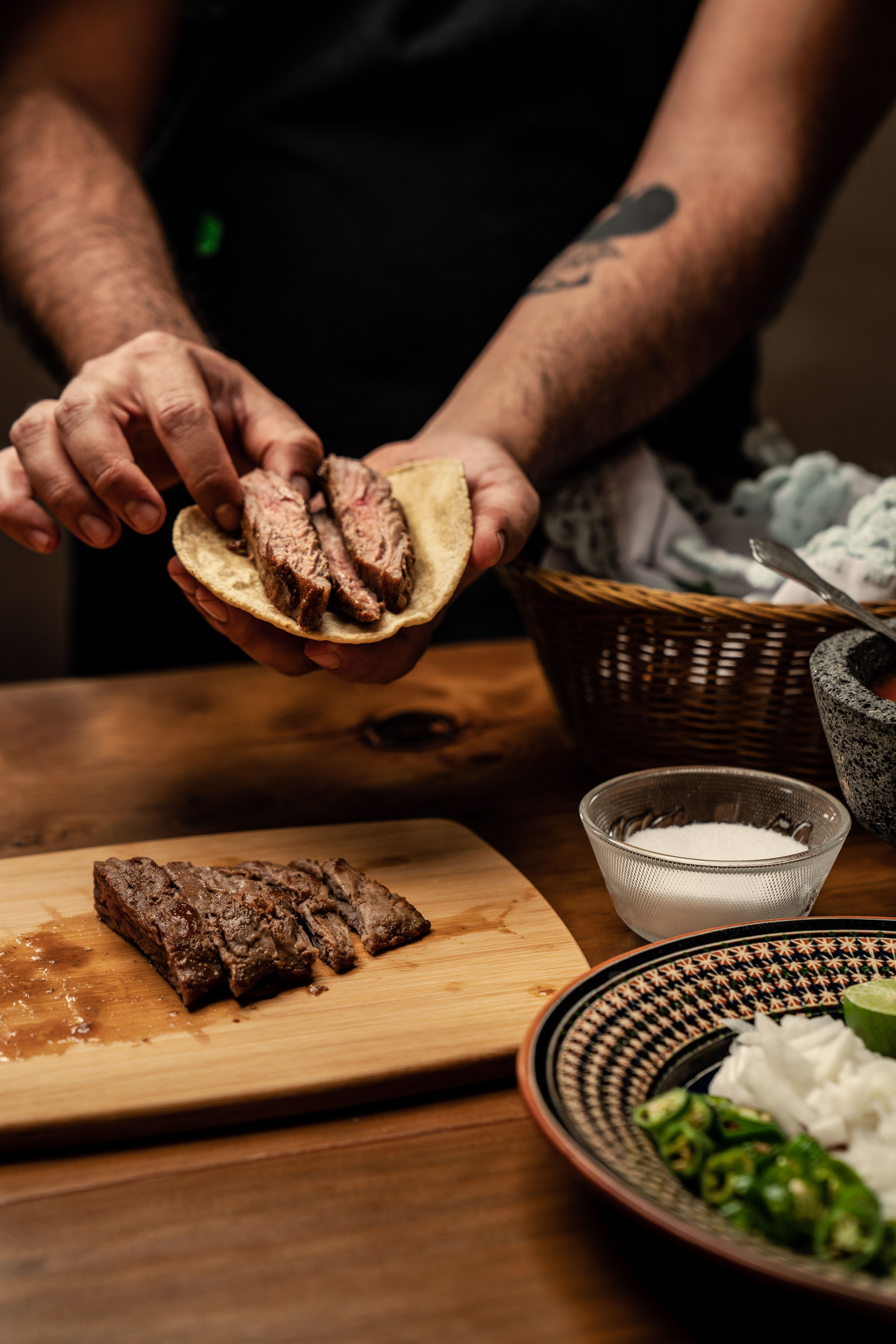 Smoked Brisket Tacos